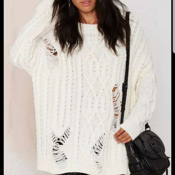 joa cable knit sweater